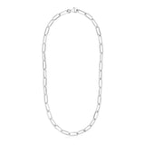 Sterling Silver Paperclip Chain Necklace RCJ