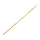 Silk Rope Chain Bracelet in 14k Yellow Gold  (4.30 mm) RCJ