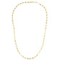 14k Yellow Gold Necklace with Polished Circles RCJ