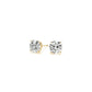 1 1/2 cttw Certified IGI Lab Grown Round Diamond Stud Earrings 14k Yellow Gold (G/VS2)Monde Trend