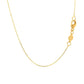 14k Yellow Gold Script LOVE Necklace RCJ