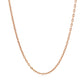 Double Extendable Cable Chain in 14k Rose Gold (1.80 mm) RCJ