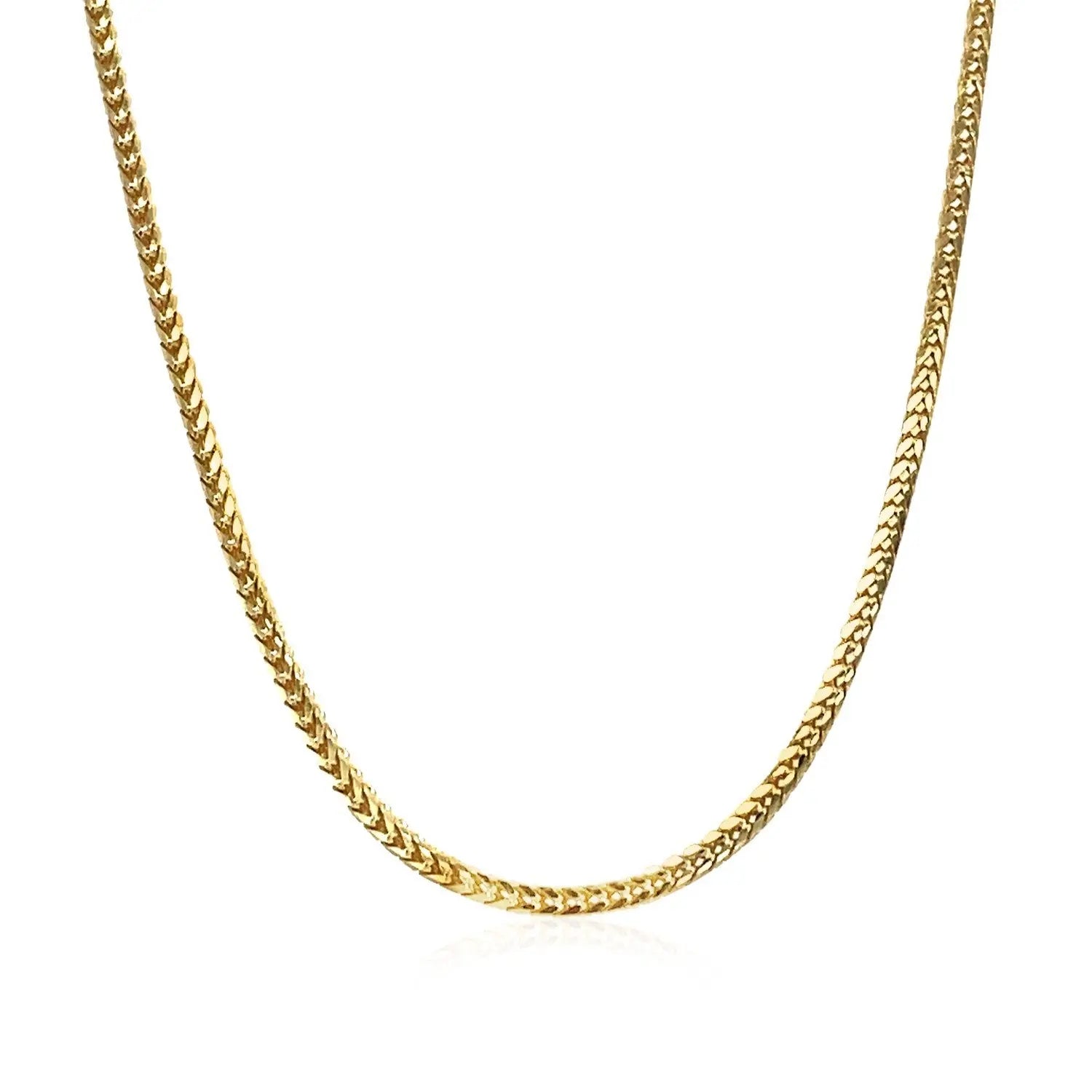 18k Yellow Gold Franco Chain  (1.60 mm) RCJ