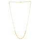 14k Yellow Gold Bead Paperclip Necklace RCJ