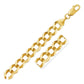 Solid Curb Chain in 14k Yellow Gold (12.18 mm) RCJ