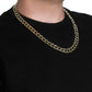 Solid Curb Chain in 14k Yellow Gold (12.18 mm) RCJ