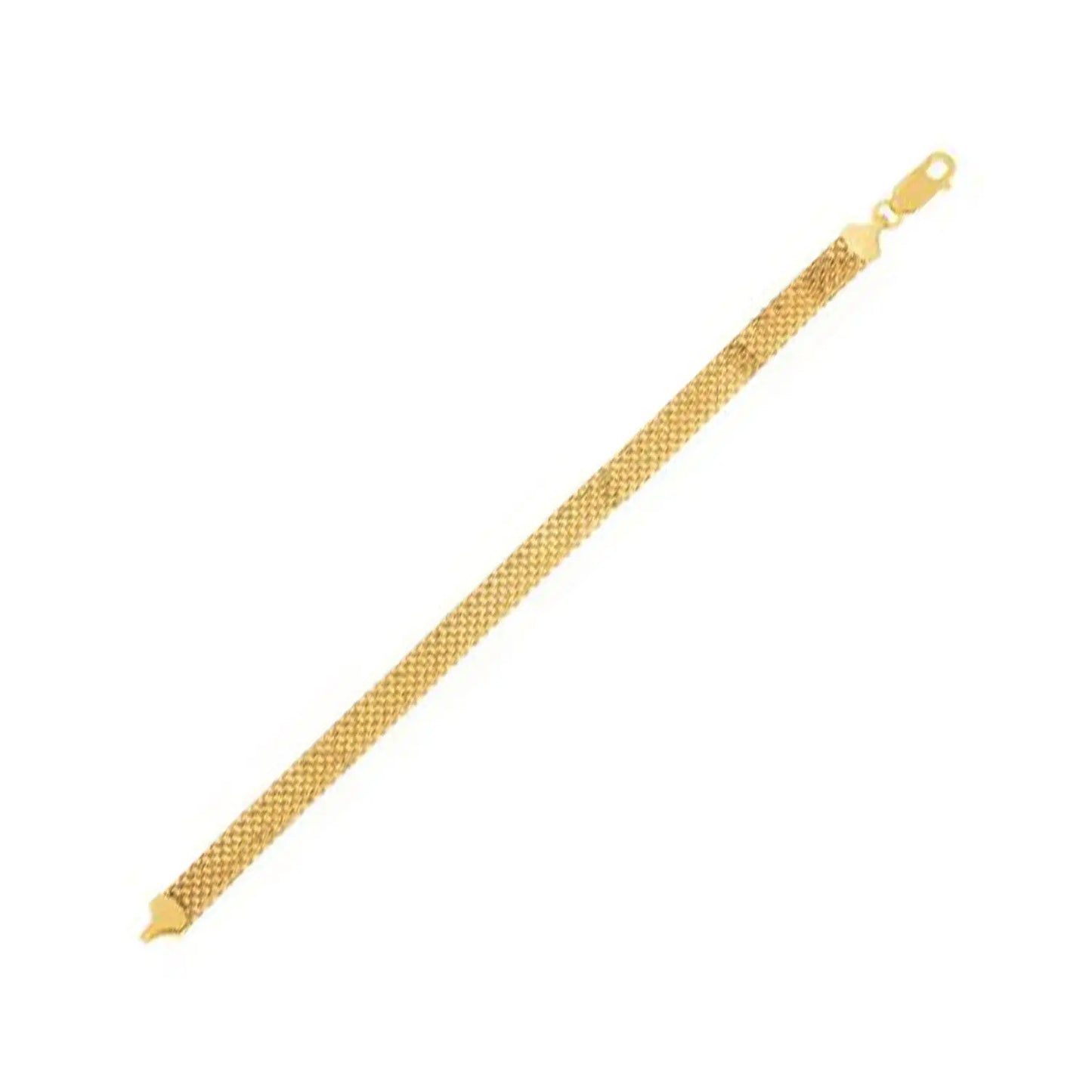 14k Yellow Gold Bismark Bracelet (7.00 mm) RCJ