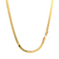 Imperial Herringbone Chain in 10k Yellow Gold (3.80 mm) RCJ