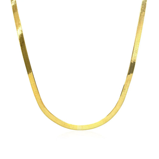 Imperial Herringbone Chain in 10k Yellow Gold (2.80 mm) RCJ