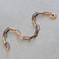 14K Rose Gold Bold Paperclip Chain Bracelet (4.20 mm)Monde Trend