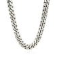 Sterling Silver Rhodium Plated Miami Cuban Chain (9.80 mm) RCJ