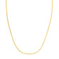 Double Extendable Cable Chain in 14k Yellow Gold (1.40 mm) RCJ