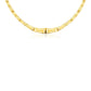 14K Yellow Gold Necklace with Graduated Greek Meander Motif Links RCJ