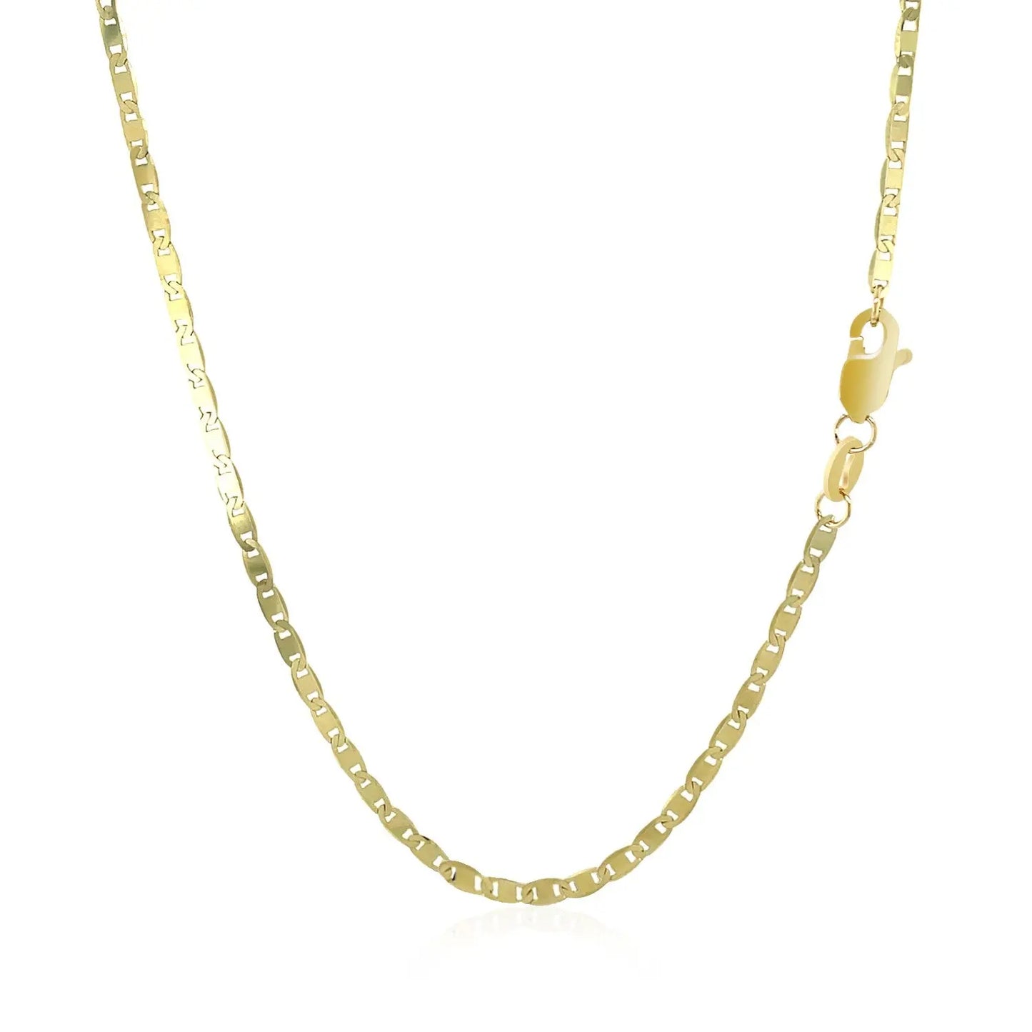 10k Yellow Gold Mariner Link Chain (1.70 mm)Monde Trend