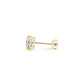 2 cttw Certified IGI Lab Grown Round Diamond Stud Earrings 14k Yellow Gold (G/VS2) RCJ