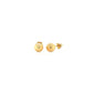 14k Yellow Gold Round Stud Earrings (6.0 mm) RCJ