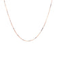 14k Rose Gold Classic Box Chain (0.45 mm)Monde Trend