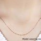 14k Rose Gold Classic Box Chain (0.45 mm)Monde Trend