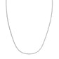 Double Extendable Cable Chain in 14k White Gold (1.40 mm) RCJ