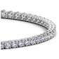 Lab Grown Round Diamond Tennis Bracelet in 14k White Gold (4 cctw F/G  VS2/SI1) RCJ