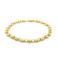 4.7mm 14k Yellow Gold Puffed Mariner Anklet RCJ