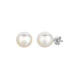 Freshwater Pearl Earrings in Sterling Silver(8mm) RCJ