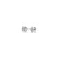 1/2 cttw Lab Grown Round Diamond Stud Earrings 14k White Gold (G/VS2)Monde Trend