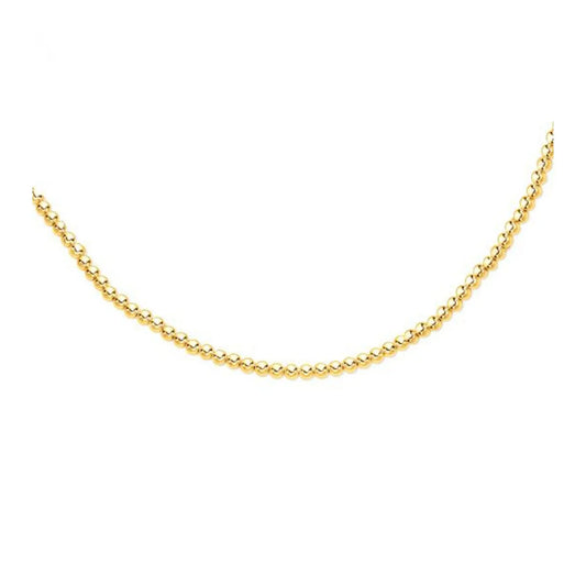 14k Yellow Gold Bead Chain (6mm) RCJ