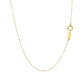 14k Yellow Gold Necklace with Five Pointed Star RCJ