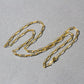 10K Yellow Gold Paperclip Chain (2.50 mm)Monde Trend