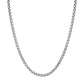 Sterling Silver Rhodium Plated Round Box Chain (3.80 mm) RCJ