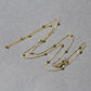 Bead Links Saturn Chain in 14k Yellow Gold (1.80 mm) RCJ