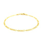 10k Yellow Gold Link Figaro Bracelet (2.60 mm)Monde Trend