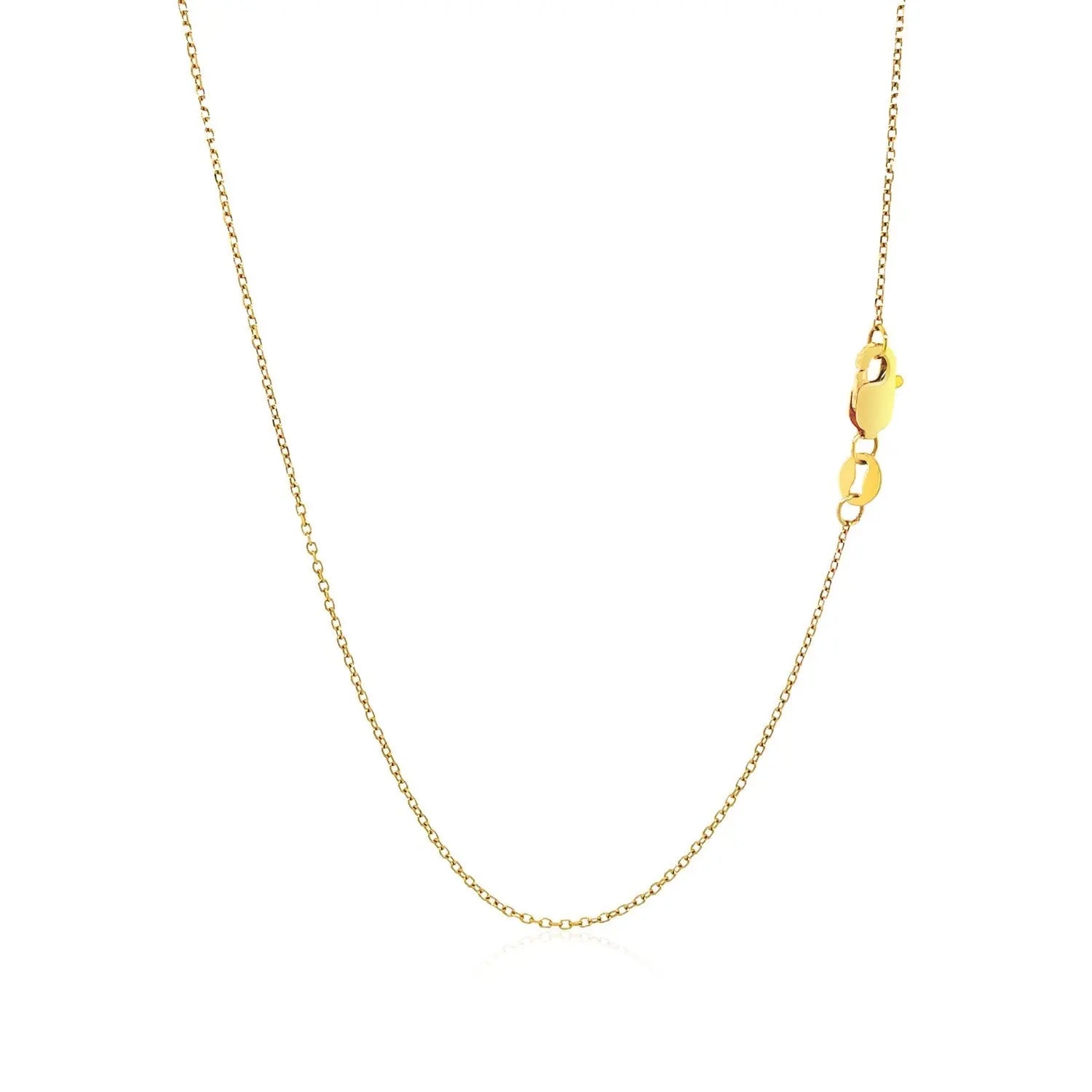 Puffed Heart Pendant in 10k Yellow Gold RCJ