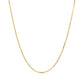 18k Yellow Gold Diamond Cut Cable Link Chain (1.10 mm) RCJ