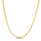 Moon Cut Bead Chain in 14k Yellow Gold (4.00 mm) RCJ