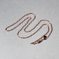 14k Rose Gold Adjustable Paperclip Chain (1.50 mm)Monde Trend