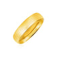 14k Yellow Gold Comfort Fit Wedding Band (6.00 mm) RCJ