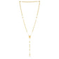 14K Yellow Gold Rosary Necklace RCJ