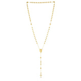 14K Yellow Gold Rosary Necklace RCJ