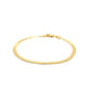 Imperial Herringbone Bracelet in 10k Yellow Gold  (2.80 mm) RCJ