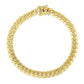 10k Yellow Gold Semi Solid Miami Cuban Bracelet (10.70 mm)Monde Trend