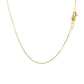 10k Yellow Gold Classic Box Chain (0.45 mm)Monde Trend