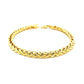 14k Yellow Gold Diamond Cut Round Franco Bracelet (5.30 mm) RCJ