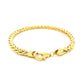 14k Yellow Gold Diamond Cut Round Franco Bracelet (5.30 mm) RCJ