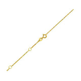 Double Extendable Rope Chain in 14k Yellow Gold (0.85 mm) RCJ