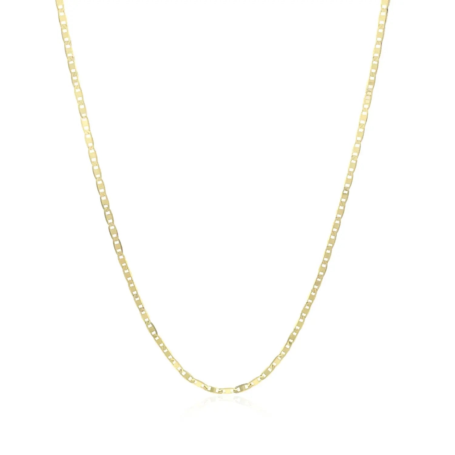 10k Yellow Gold Mariner Link Chain (1.20 mm)Monde Trend