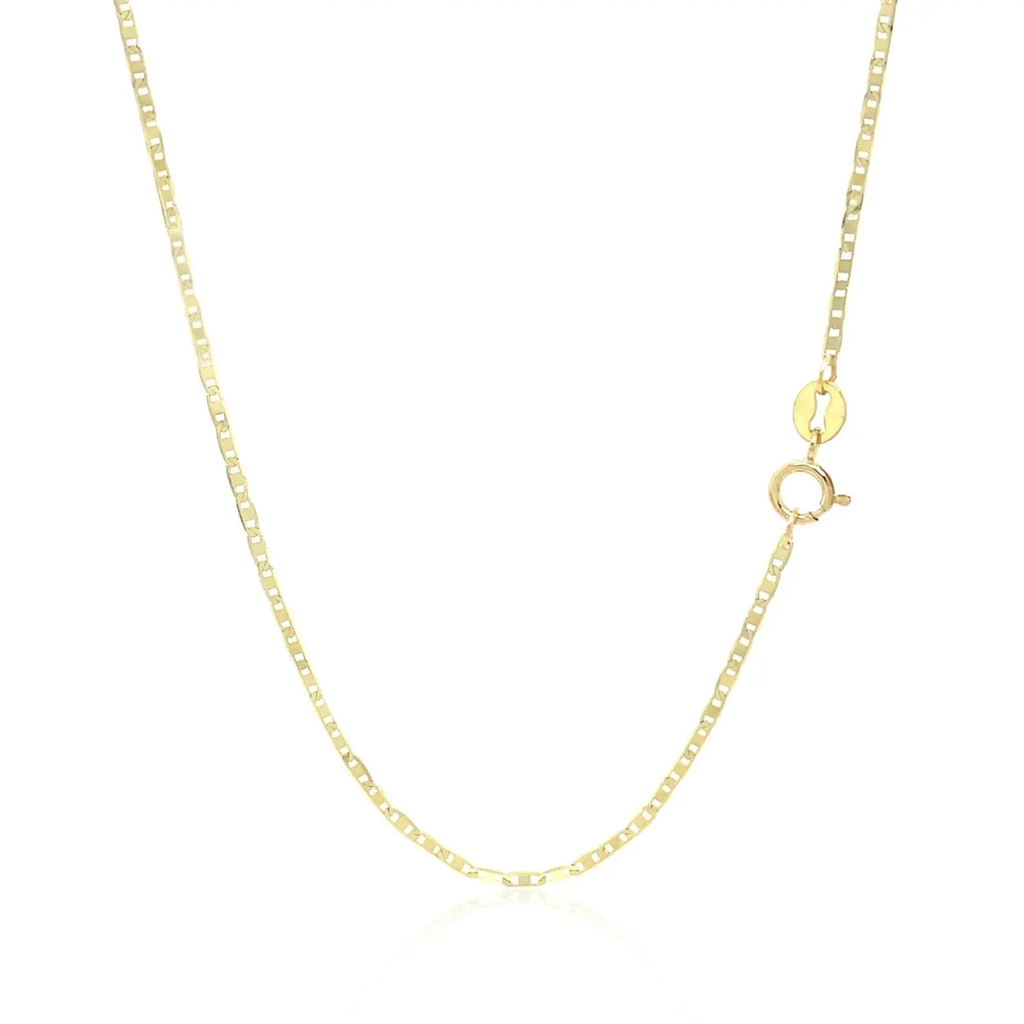 10k Yellow Gold Mariner Link Chain (1.20 mm)Monde Trend