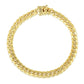 14k Yellow Gold Semi Solid Miami Cuban Bracelet (10.70 mm) RCJ