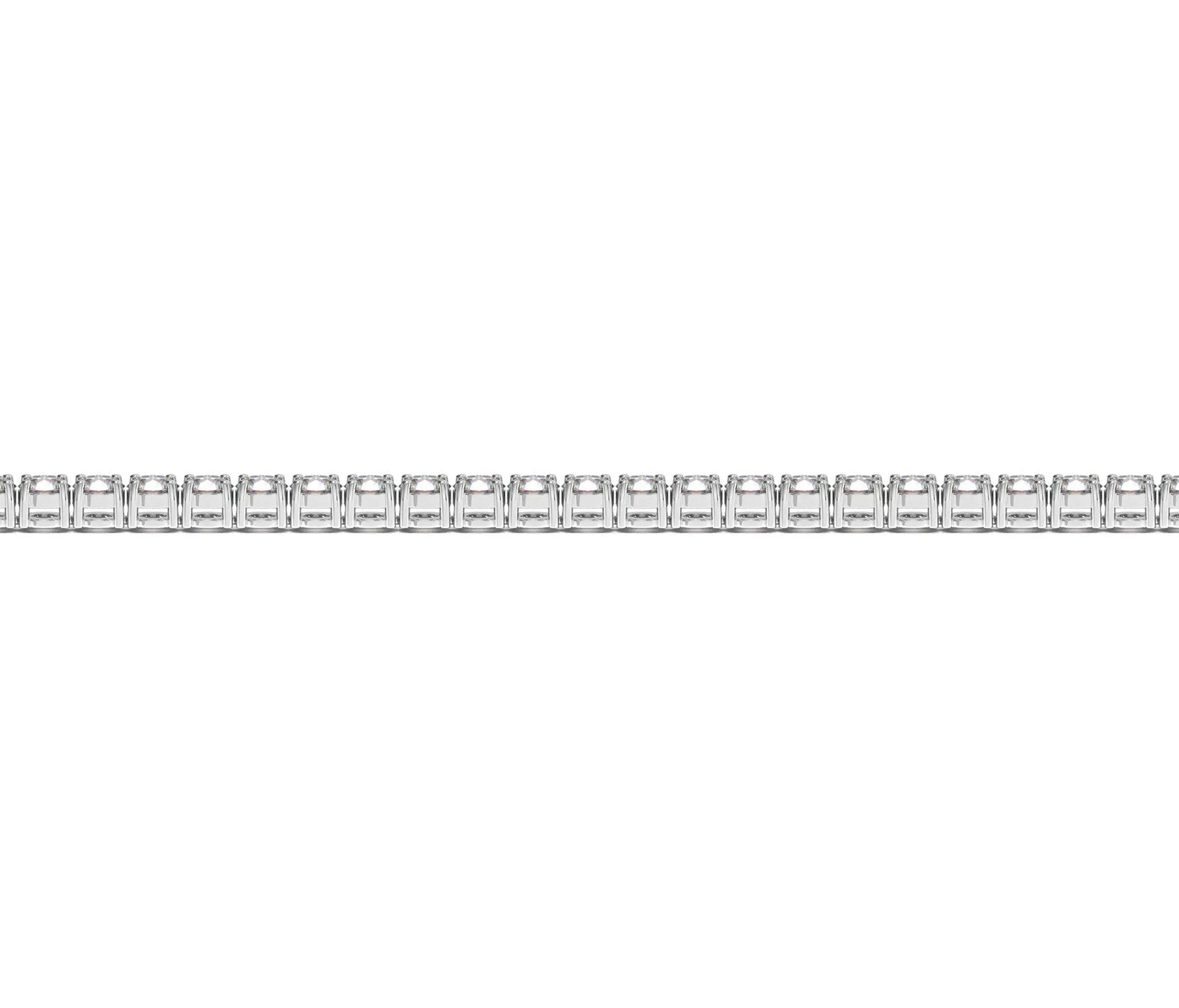 Lab Grown Round Diamond Tennis Bracelet in 14k White Gold (3 cctw F/G  VS2/SI1) RCJ